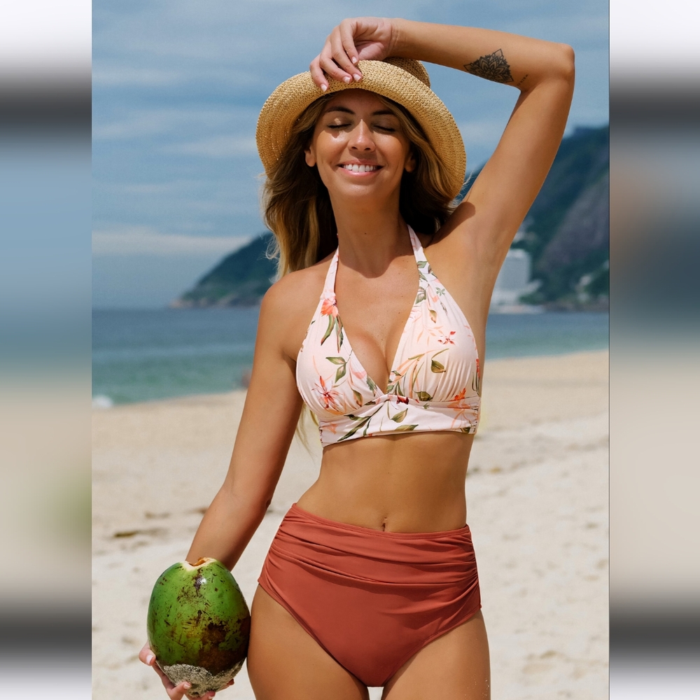 NWT Tropical Bikini Set